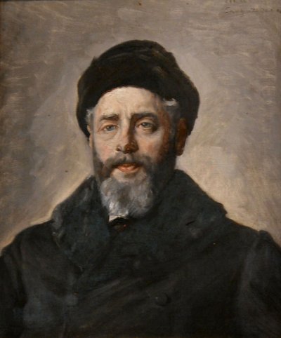 Henrik Pontoppidan by Michael Peter Ancher